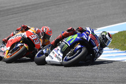 Jorge Lorenzo, Yamaha Factory Racing and Marc Marquez, Repsol Honda Team