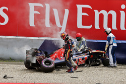 Даниил Квят, Scuderia Toro Rosso после аварии