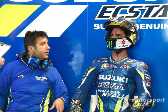 Francesco Carchedi - Joan Mir, Team Suzuki MotoGP