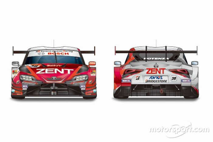 スーパーGT】ZENT CERUMOがスーパーGTの2020年カラーリング発表