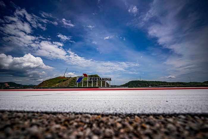 Aspectos de la pista de Mandalika