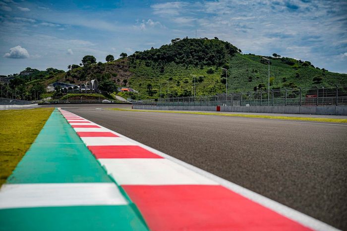 Detalle de la pista de Mandalika