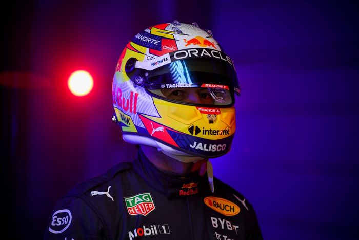 Casco de Sergio Pérez, Red Bull Racing