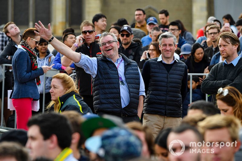 Joe Saward, Journalist at the Federation Square event