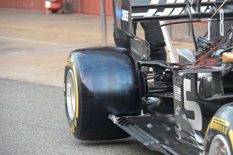 Detalle Haas F1 Team VF-19