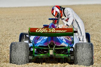 Kimi Raikkonen, Alfa Romeo Racing C38, spint