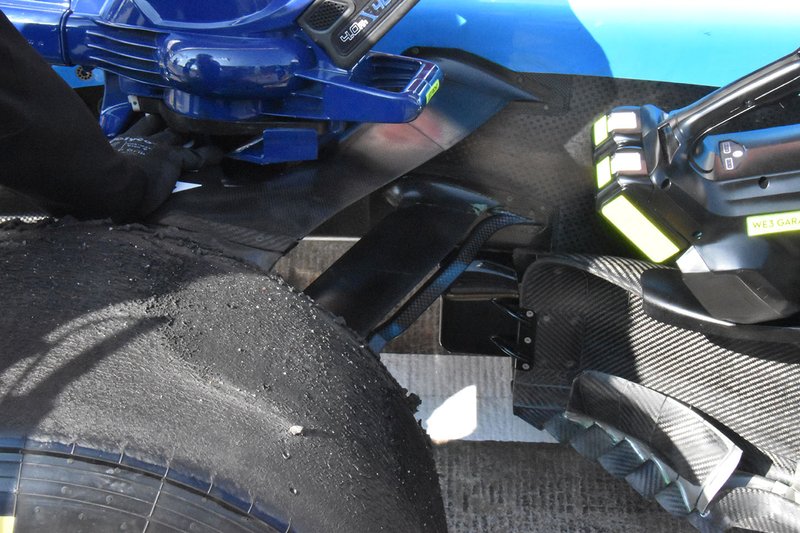 Suspension avant de la Williams FW42