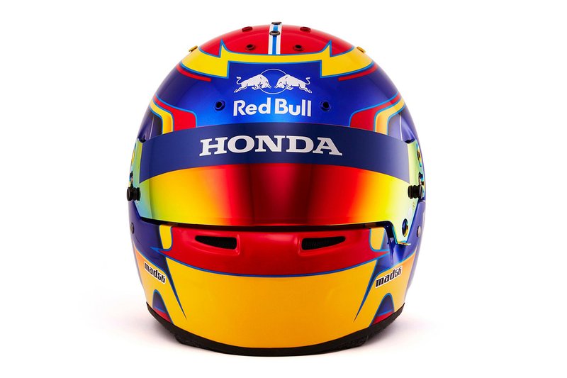 Helmet of Alex Albon, Scuderia Toro Rosso