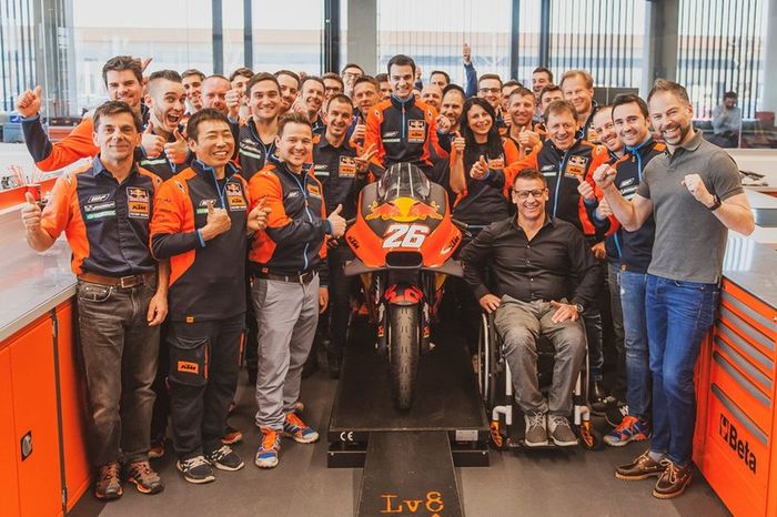 Dani Pedrosa, Red Bull KTM Factory Racing piloto de prueba