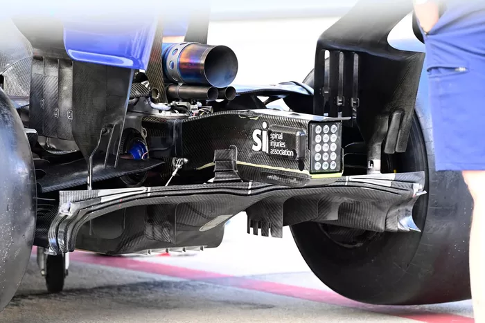 Detalle del Williams FW43B