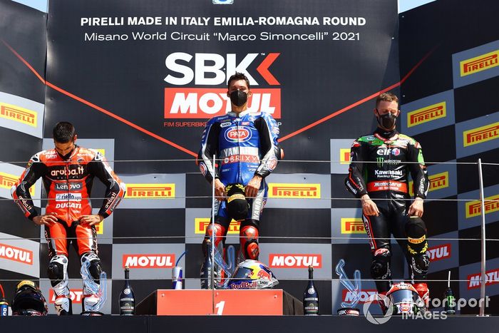 Michael Ruben Rinaldi, Aruba.It Racing - Ducati, Toprak Razgatlioglu, PATA Yamaha WorldSBK Team, Jonathan Rea, Kawasaki Racing Team WorldSBK