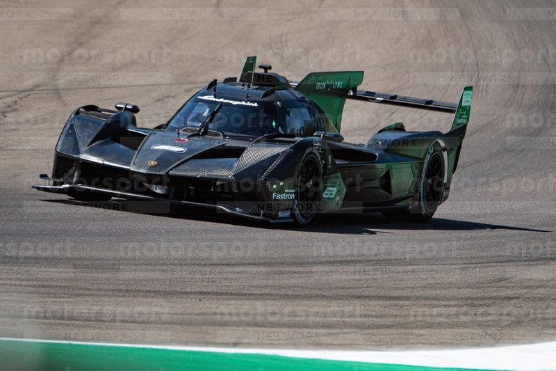 Lamborghini LMDh hits the track for the first time ahead of 2024 WEC