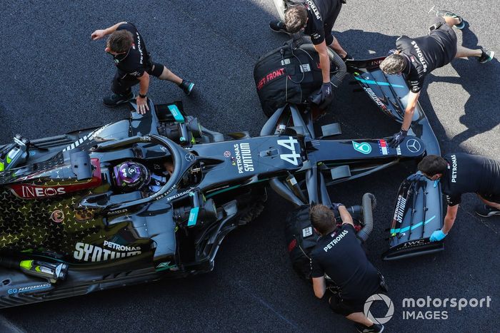 Lewis Hamilton, Mercedes F1 W11