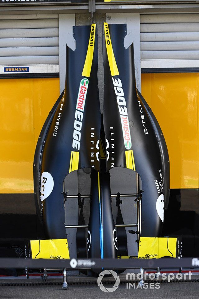 Detalle técnico del Renault F1 Team R.S.20