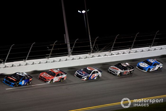 Tyler Reddick, Richard Childress Racing, Chevrolet Camaro TBA, Motorsports Business Management, Ford Mustang Daniel Suarez, TrackHouse Racing, Chevrolet Camaro iFly Cole Custer, Stewart-Haas Racing, Ford Mustang HaasTooling.com