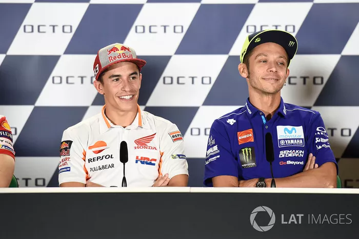Marc Marquez, Repsol Honda Team, Valentino Rossi, Yamaha Factory Racing