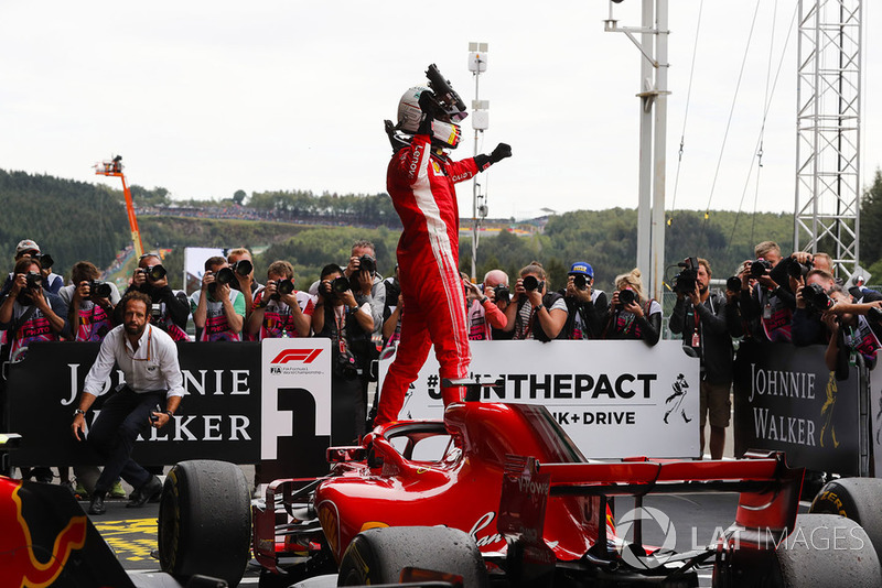 Sebastian Vettel győzelme a Belga Nagydíjon - F1 2018