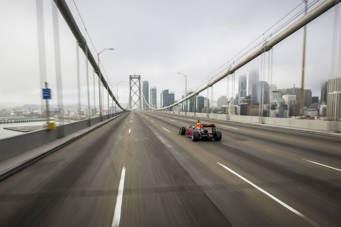 Daniel Ricciardo, Red Bull Racing en San Francisco