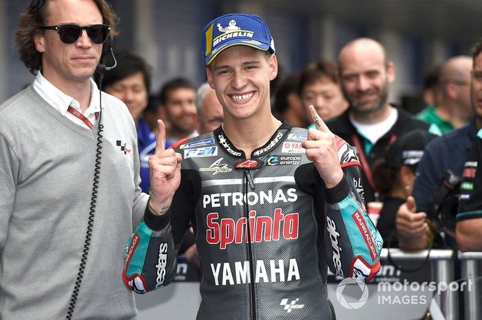 Ganador de la pole Fabio Quartararo, Petronas Yamaha SRT