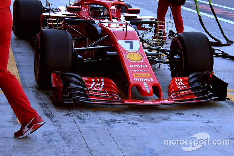 Ferrari front wing