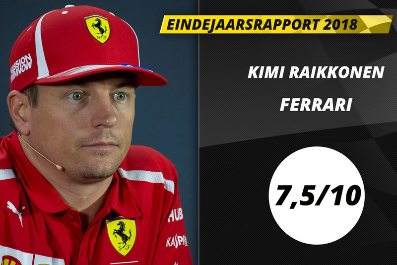 Eindrapport 2018: Kimi Raikkonen, Ferrari