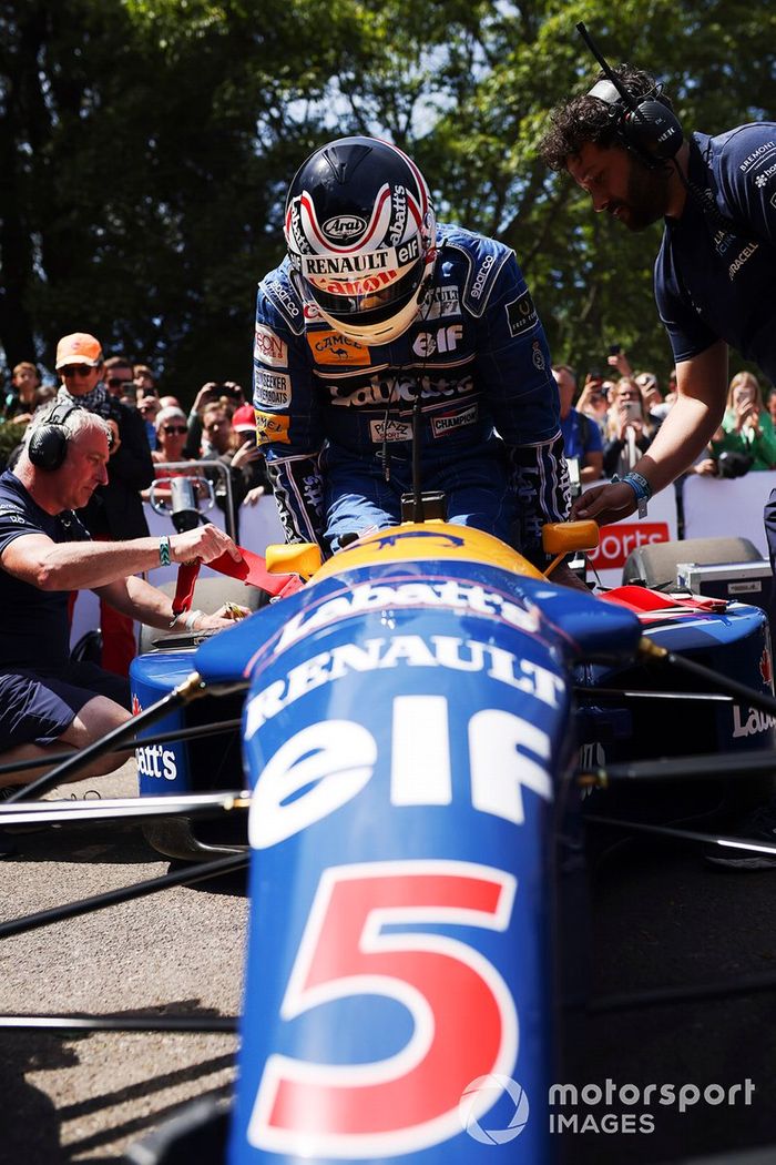 Nigel Mansell, Williams FW15B