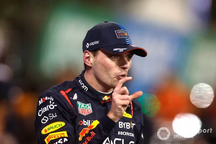 L'homme de la pole Max Verstappen, Red Bull Racing