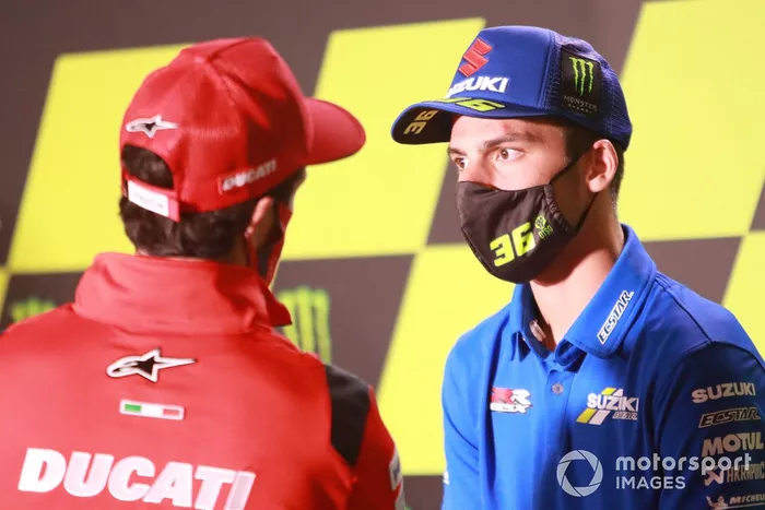 Andrea Dovizioso, Ducati Team,  Joan Mir, Team Suzuki MotoGP