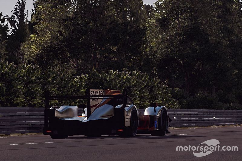 #20 Team Redline Oreca 07 LMP2: Max Verstappen, Lando Norris, Atze Kerkhof, Greger Huttu