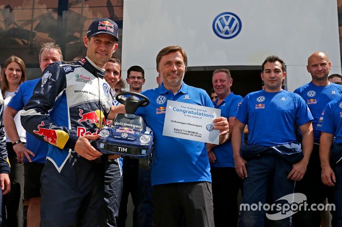 Sébastien Ogier, Volkswagen Polo WRC, Volkswagen Motorsport con Jost Capito, Volkswagen Motorsport Director