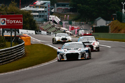 #25 Sainteloc Racing Audi R8 LMS: Christian Kelders, Marc Rostan, Fred Bouvy, Marco Bonanomi