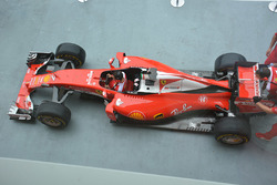 Ferrari SF16-H, durante una prova di pit-stop