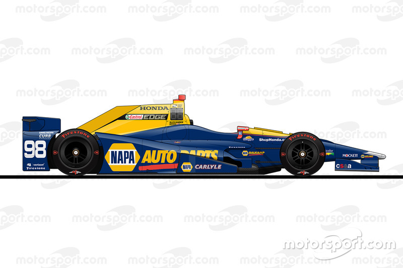 Startpositie 11: Alexander Rossi (Herta/Andretti-Honda)