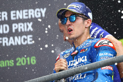 Подиум: третье место - Маврик Виньялес, Team Suzuki MotoGP