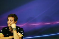 Jolyon Palmer, Renault Sport F1 Team  en la Conferencia de prensa FIA
