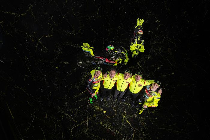 Franco Morbidelli, Fabio di Giannantonio, Valentino Rossi, Pablo Nieto, dan Alessio Salucci, VR46