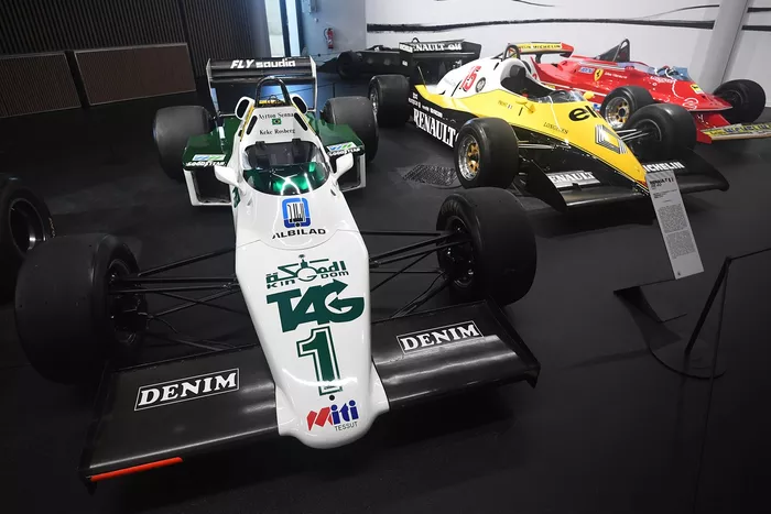 Williams FW08 testée par Ayrton Senna