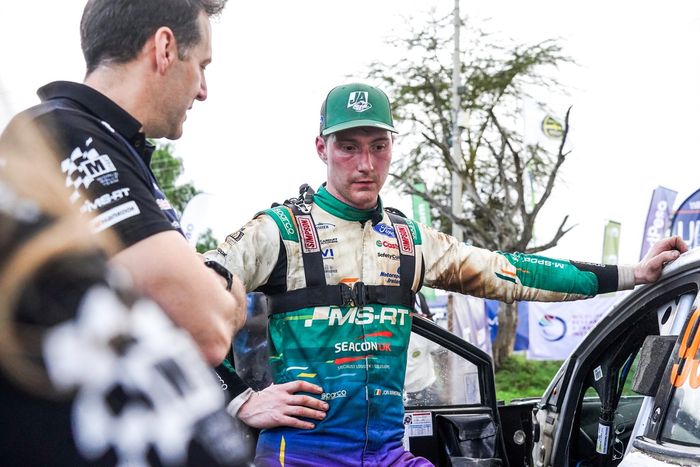 Why Evans suffered his first WRC retirement since 2024 129 Jon Armstrong, Shane Byrne, M-Sport Ford World Rally Team Ford Puma Rally1