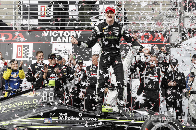 Ganador Josef Newgarden, Team Penske Chevrolet