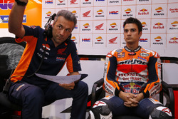 Dani Pedrosa, Repsol Honda Team, et Giacomo Guidotti