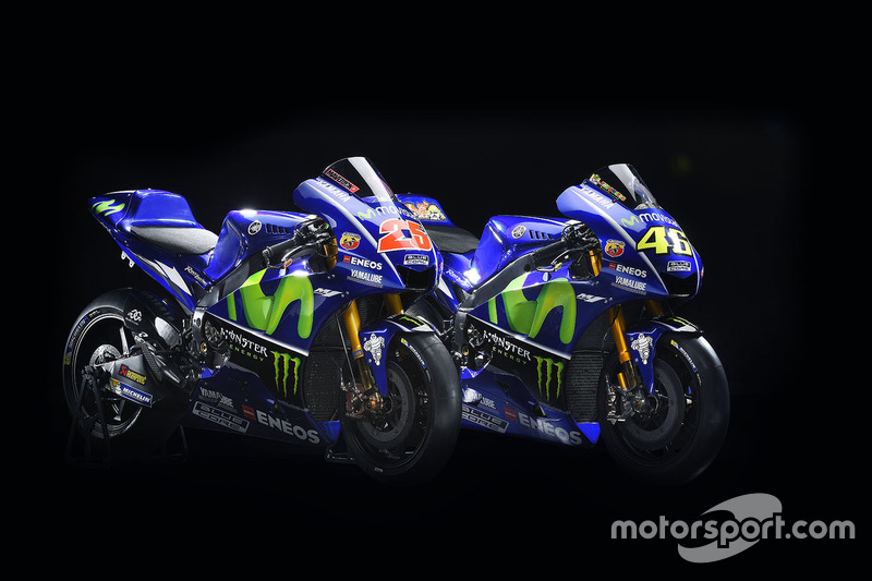 Moto de Valentino Rossi, Yamaha Factory Racing, Maverick Viñales, Yamaha Factory Racing