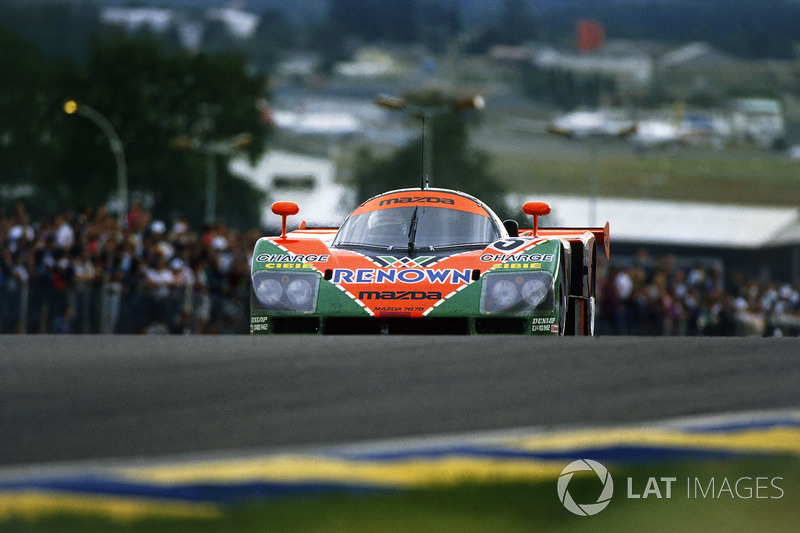 Volker Weidler, Johnny Herbert, Bertrand Gachot, Mazda 787B