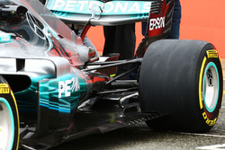 Mercedes AMG F1 W08: Aufhängung