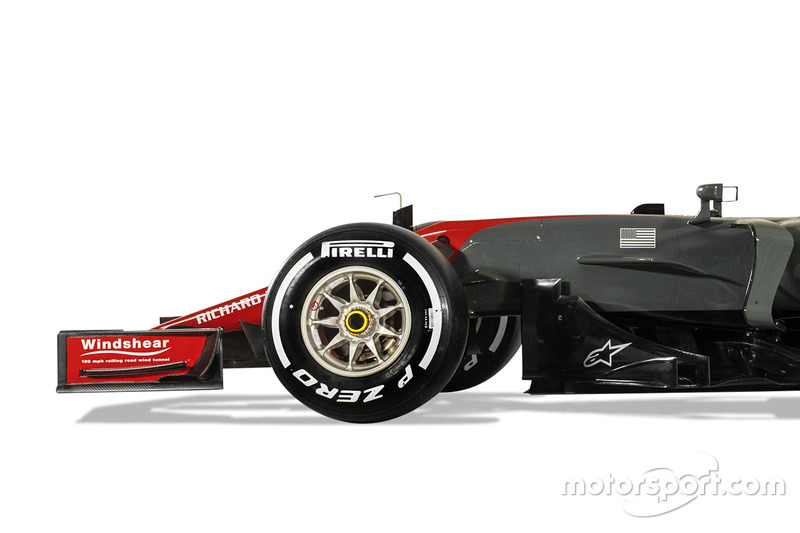Haas F1 Team VF-17 detalle