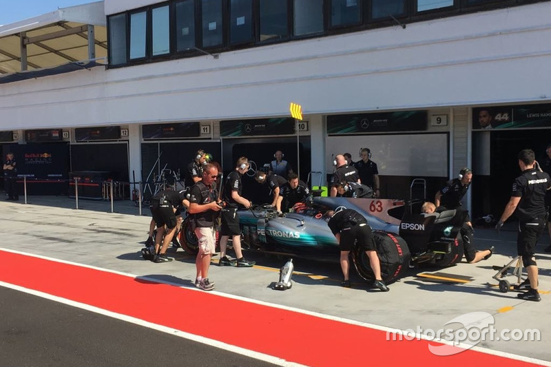 George Russell, Mercedes W08, Mercedes AMG F1
