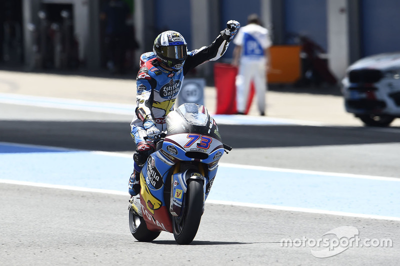 Race winner Alex Marquez, Marc VDS