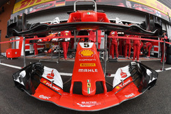 Ferrari SF70H, naso e ali anteriori