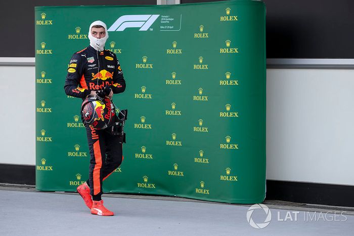 Max Verstappen, Red Bull Racing en parc ferme