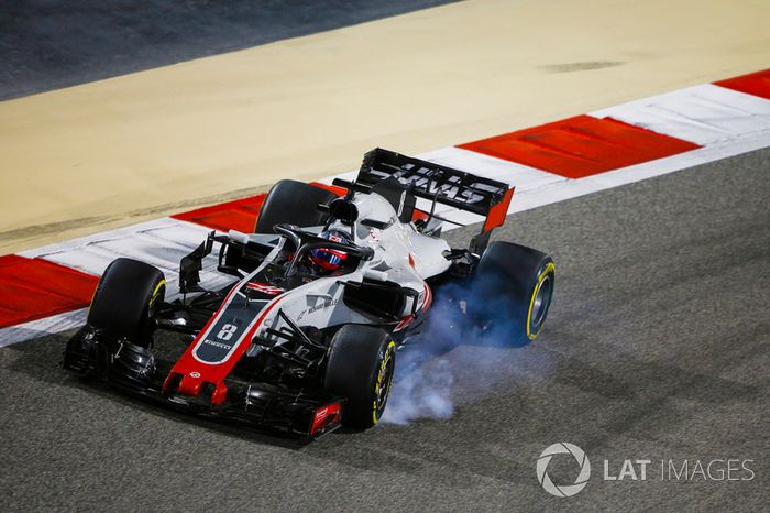 Romain Grosjean, Haas F1 Team VF-18 Ferrari