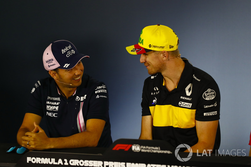 Серхіо Перес, Force India, Ніко Хюлькенберг, Renault Sport F1 Team
